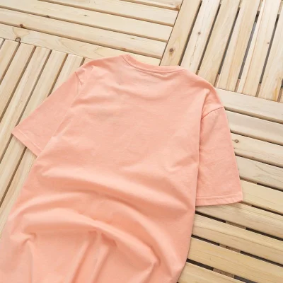 Футболка Carhartt With A Small Logo On The Pocket "Peach" фото № 9