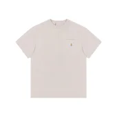 Футболка Carhartt Small Logo On The Pocket "Gray/White"