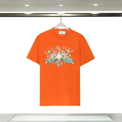 Футболка Casablanca Mushroom Glade Print "Orange" фото № 3