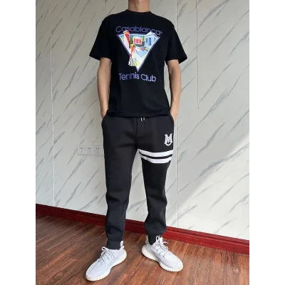 Футболка Casablanca Image Inside Triangle And Inscription Tennis Club "Black" фото № 8 Футболка Casablanca Image Inside Triangle And Inscription Tennis Club "Black" фото № 8