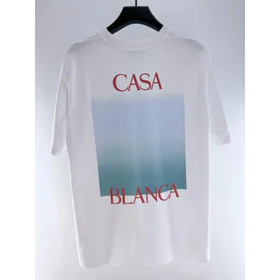 Футболка Casablanca Atributs And Logos Of Casablanca "White" фото № 5