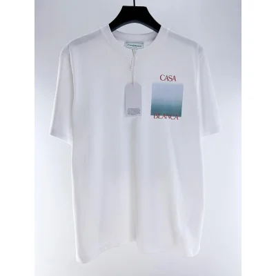 Футболка Casablanca Atributs And Logos Of Casablanca "White" фото № 8