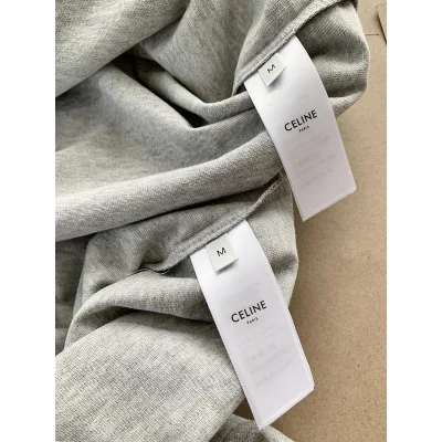 Футболка Celine Short Sleeve "Grey" фото № 6