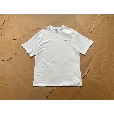 Футболка Celine Logo With Star "White" фото № 5