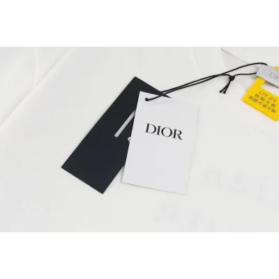 Футболка Christian Dior Contrast Logo Atelier Rue De Marignan "White" фото № 4