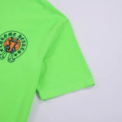 Футболка Chrome Hearts The Elephant In The Hat "Green" фото № 4