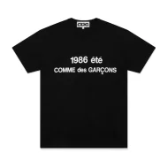 Футболка Comme des Garçons Play 1986 Print "Black"
