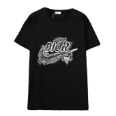 Футболка Dior X Nike Logo "Black"