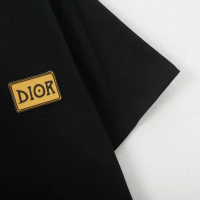 Футболка Dior Bright Logo "Black" фото № 3