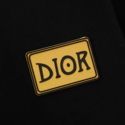 Футболка Dior Bright Logo "Black" фото № 4