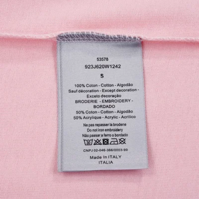 Футболка Dior Basic Collection With Small Logo "Pink" фото № 2
