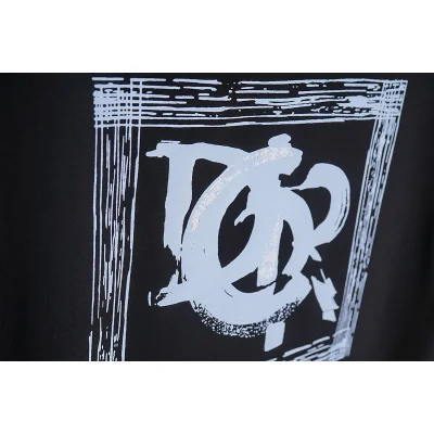 Футболка Dior With Monogrammed Logo "Black" фото № 4