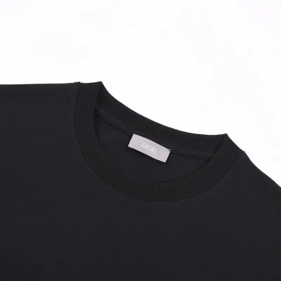 Футболка Dior Inscriptions "Black" фото № 8