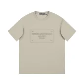 Футболка Dolce And Gabbana With An Embossed Logo "Beige"