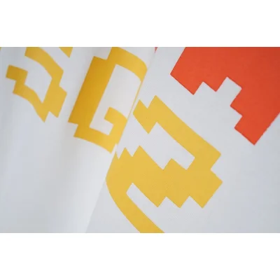 Футболка DSQUARED2 Print Pac-Man "White" фото № 7