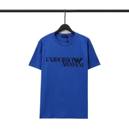 Футболка Emporio Armani Logo "Blue"