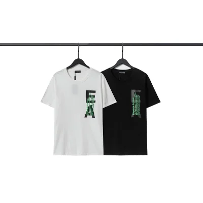 Футболка Emporio Armani With The Inscription And Letters EA "White" фото № 2