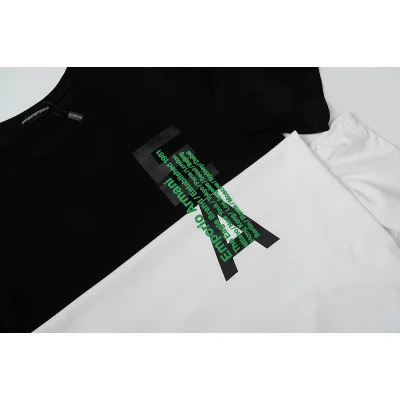 Футболка Emporio Armani With The Inscription And Letters EA "White" фото № 3