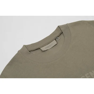Футболка Fear Of God With A Text Logo "Brown/Gray" фото № 3