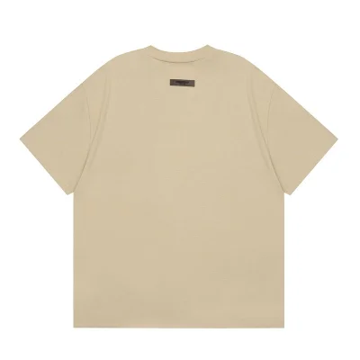 Футболка Fear Of God With Text "Beige" фото № 2