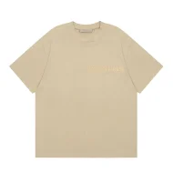 Футболка Fear Of God With Text "Beige"