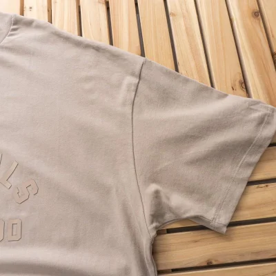 Футболка Fear of God Front Inscription Essentials "Beige" фото № 3 Футболка Fear of God Front Inscription Essentials "Beige" фото № 3