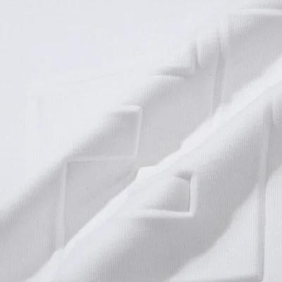 Футболка Fendi Logo Embossing Style "White" фото № 2