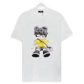 Футболка Fendi Bear With Glasses And Cap "White"