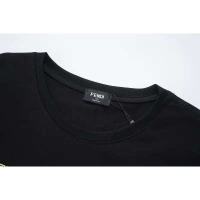 Футболка Fendi X Versace Half Logo "Black" фото № 5