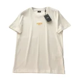 Футболка Fendi With Yellow Logo "White"