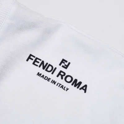 Футболка Fendi Cotton With The Inscription "White" фото № 6 Футболка Fendi Cotton With The Inscription "White" фото № 6