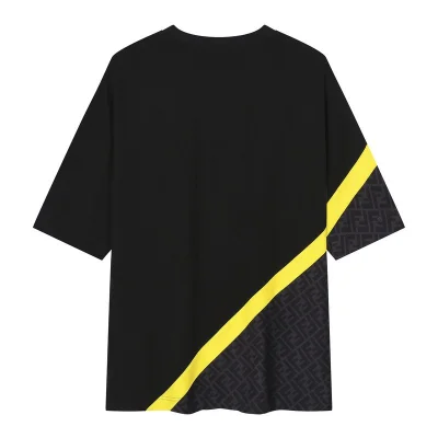 Футболка Fendi Color Separation "Black/Gray" фото № 6