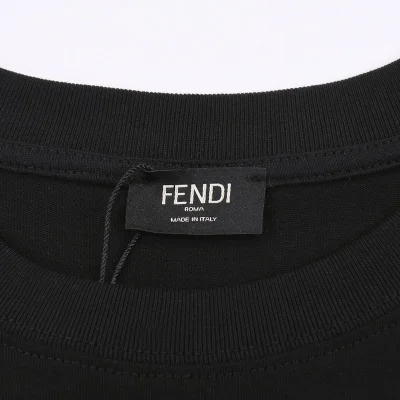 Футболка Fendi Stylish Doll "Black" фото № 7