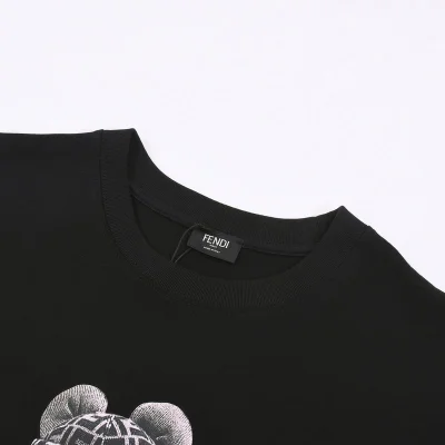 Футболка Fendi Stylish Doll "Black" фото № 9