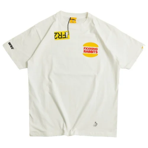 Футболка FR2 Rabbits Burger "White"