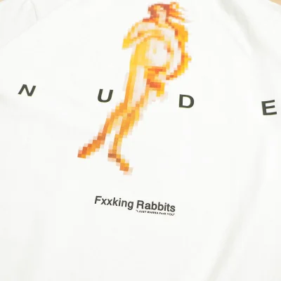 Футболка FR2 Pixel Nude "White" фото № 4