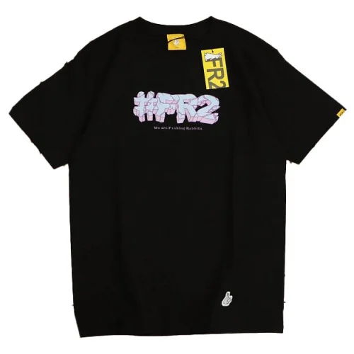 Футболка FR2 Graffiti Print "Black"