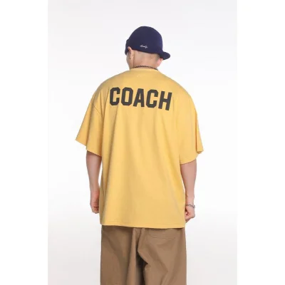 Футболка Gallery Dept Coach Logo "Yellow" фото № 2 Футболка Gallery Dept Coach Logo "Yellow" фото № 2