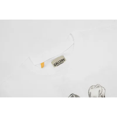 Футболка Gallery Dept Print Bone Hand "White" фото № 3