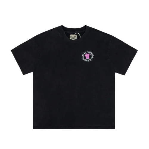 Футболка Gallery Dept With Monster Print "Black"