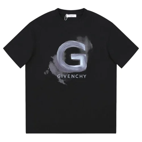 Футболка Givenchy Letter-Print "Black"