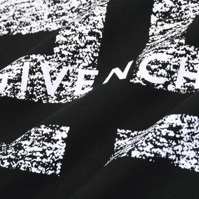 Футболка Givenchy Large Logo Print - Cotton "Black" фото № 7