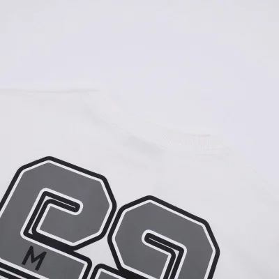 Футболка Givenchy With Logo And Number 52 "White" фото № 7