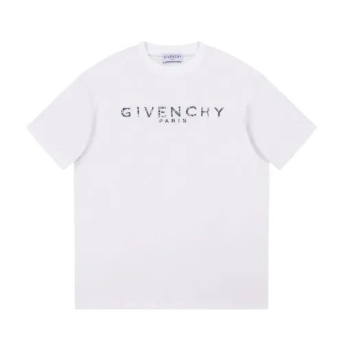 Футболка Givenchy With A Letter Logo On The Back "White"