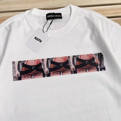 Футболка God Selection XXX With Print "White" фото № 2