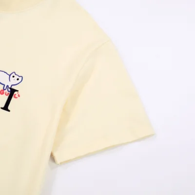 Футболка Gucci Cats "Beige" фото № 3