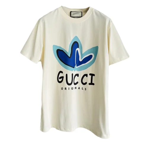 Футболка Gucci Original Logo "Cream"