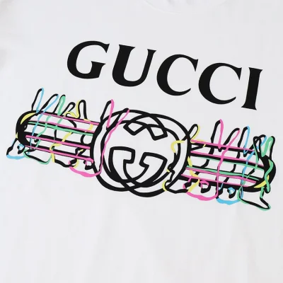 Футболка Gucci With Graphic Print "White" фото № 3 Футболка Gucci With Graphic Print "White" фото № 3