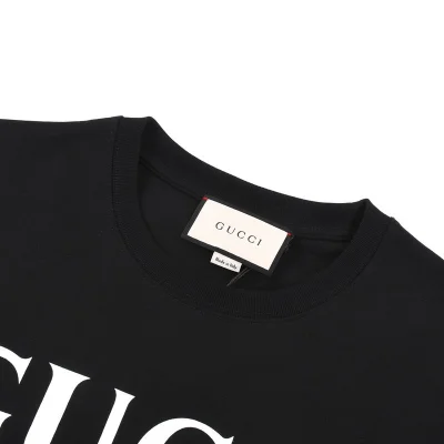 Футболка Gucci Logo And Fox Print "Black" фото № 4