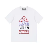 Футболка Gucci With An Inscription In The Form Of House "White